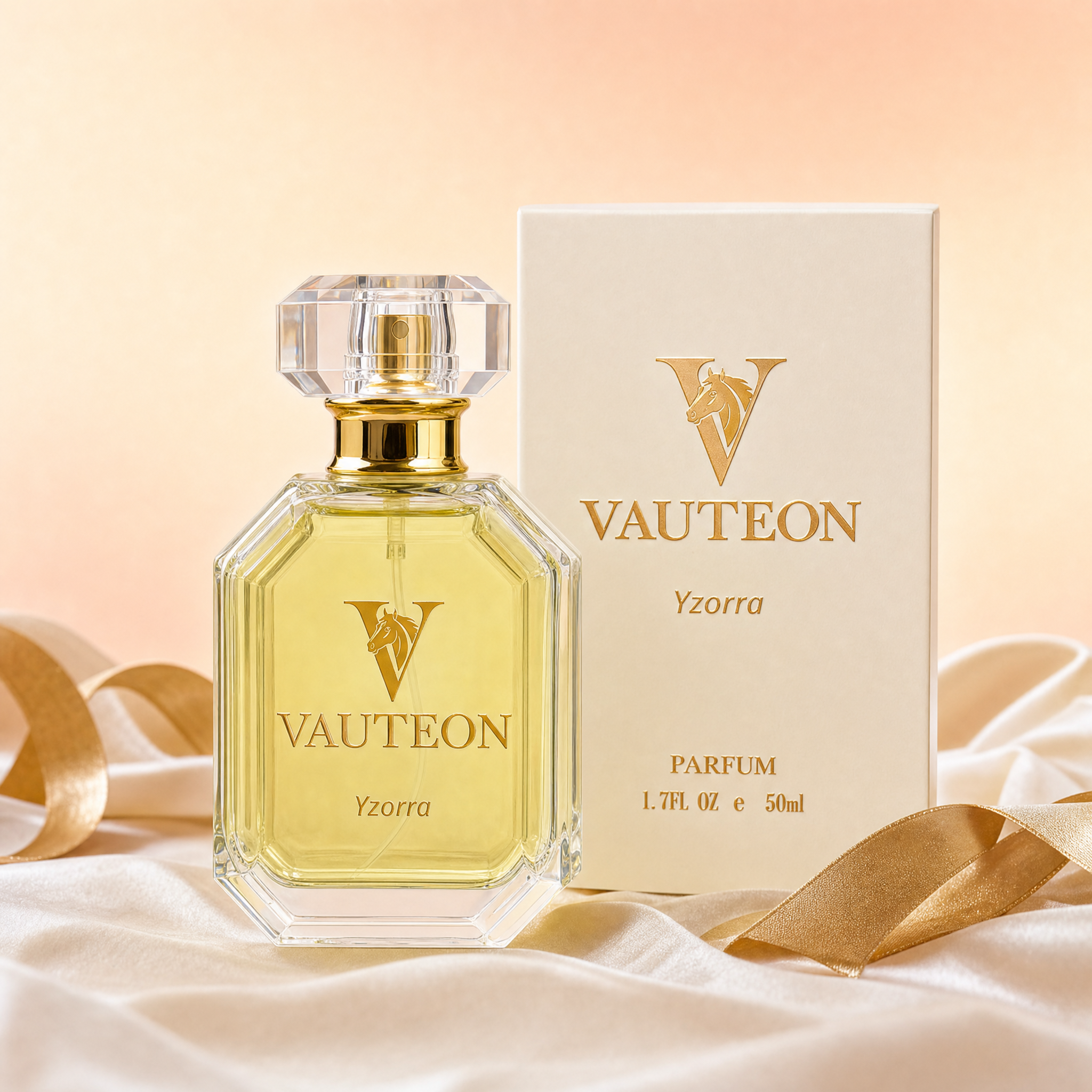 Yzorra Parfum for Women 50 ml / 1.7 Fl Oz | Luxury Long Lasting Floral Vanilla Perfume | Jasmine, Peony & Sweet Vanilla | Elegant Feminine Fragrance
