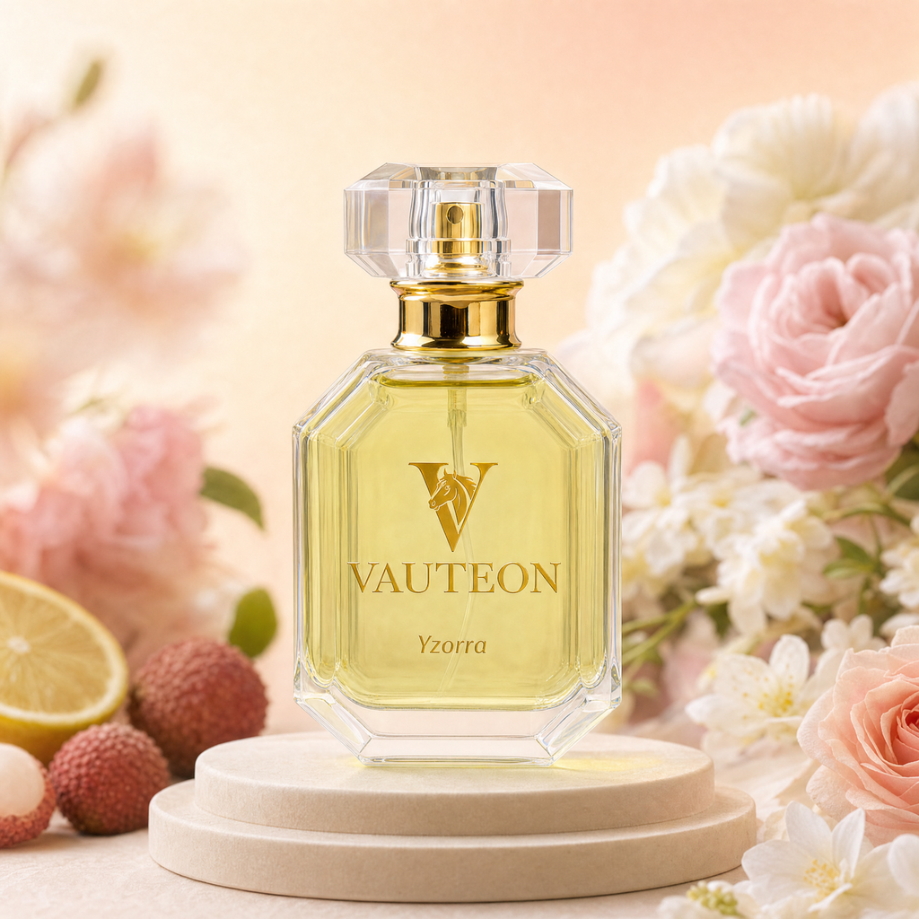 Yzorra Parfum for Women 50 ml / 1.7 Fl Oz | Luxury Long Lasting Floral Vanilla Perfume | Jasmine, Peony & Sweet Vanilla | Elegant Feminine Fragrance