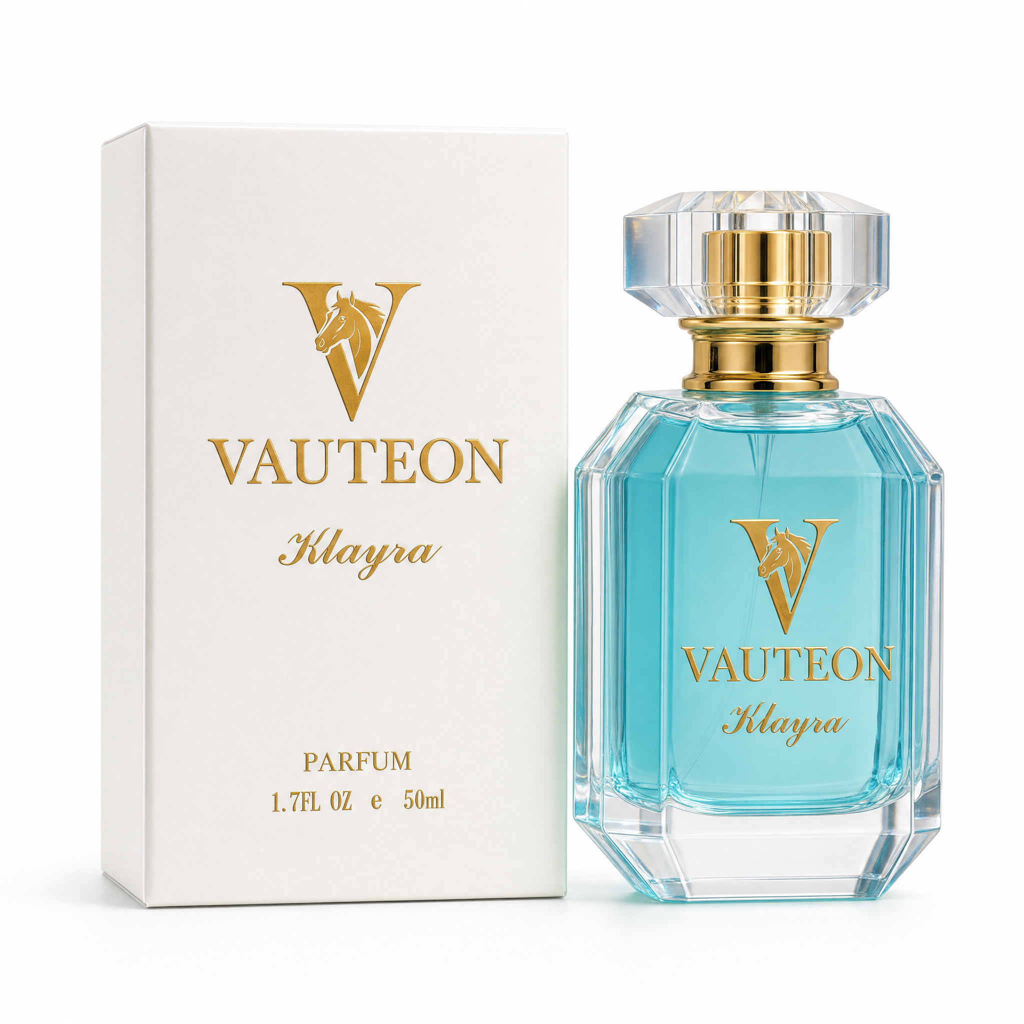 Klayra Parfum for Women, 50ml - Soft Floral Woody Fragrance, Jasmine, Bulgarian Rose & Sandalwood, Long Lasting Perfume, 1.7 Fl Oz