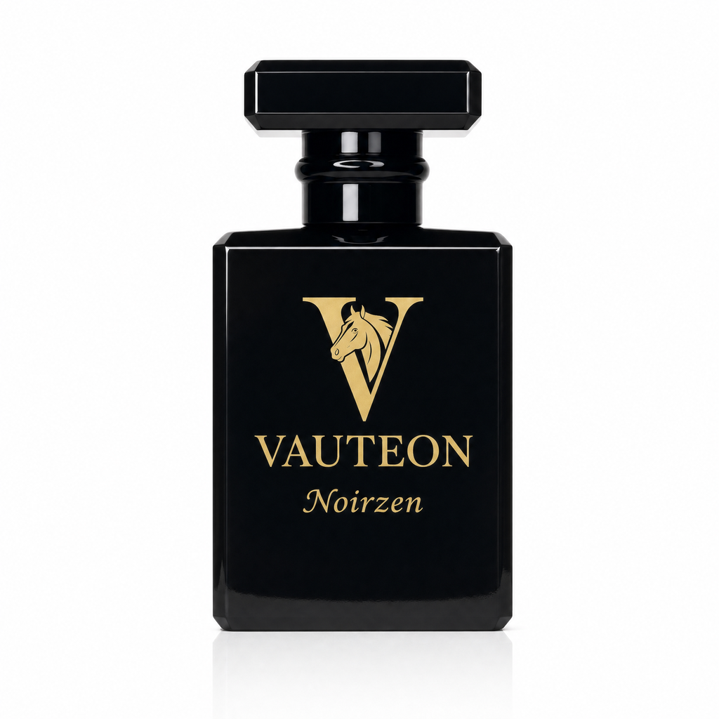 Noirzen Parfum black bottle by VAUTEON