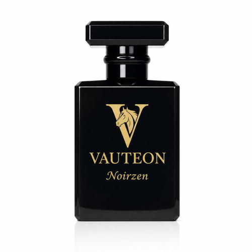 Noirzen Parfum black bottle by VAUTEON